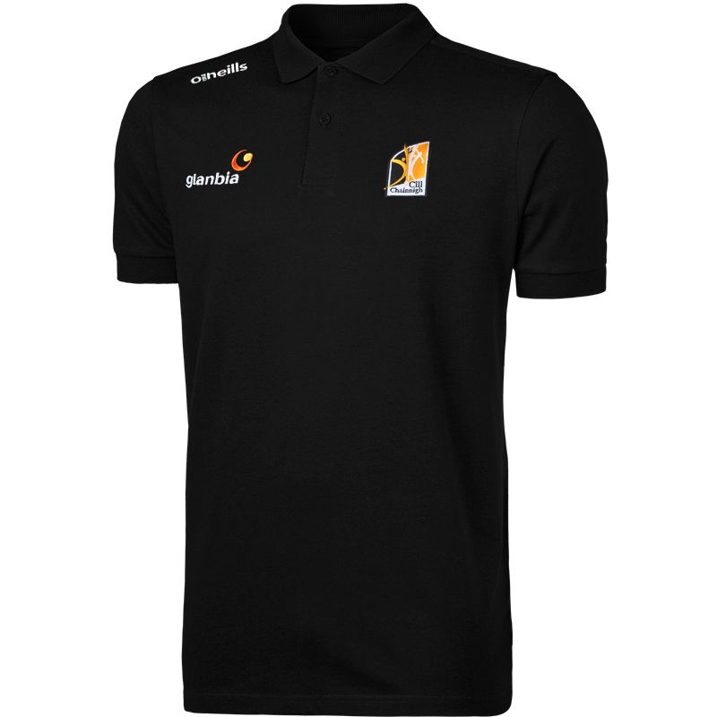 Kilkenny GAA Men's Portugal Cotton Polo Shirt Black