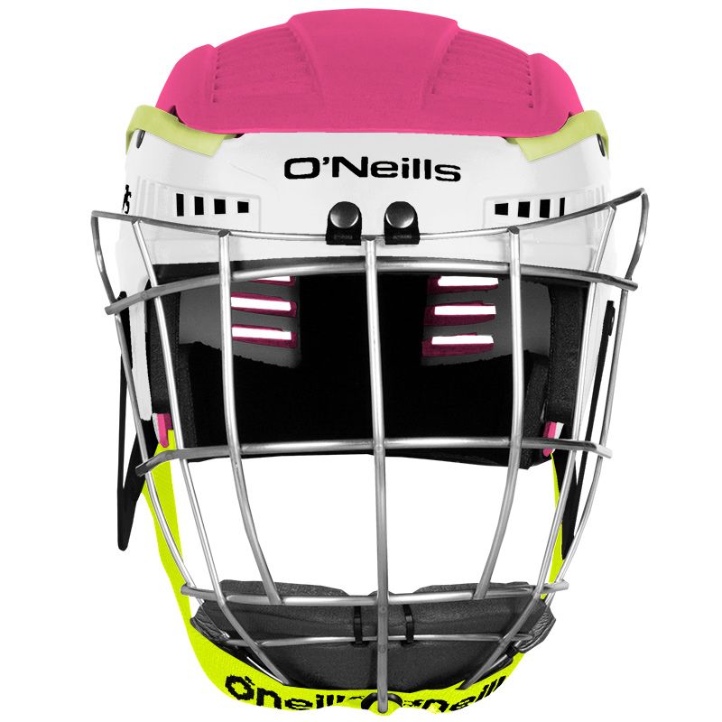 Koolite Hurling Helmet Pink / White / Yellow