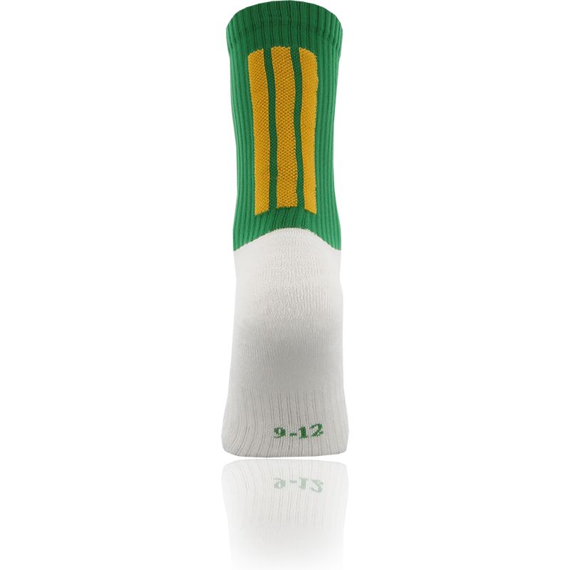 green and amber Koolite Max Midi socks infused with COOLMAX ® technology from O'Neills
