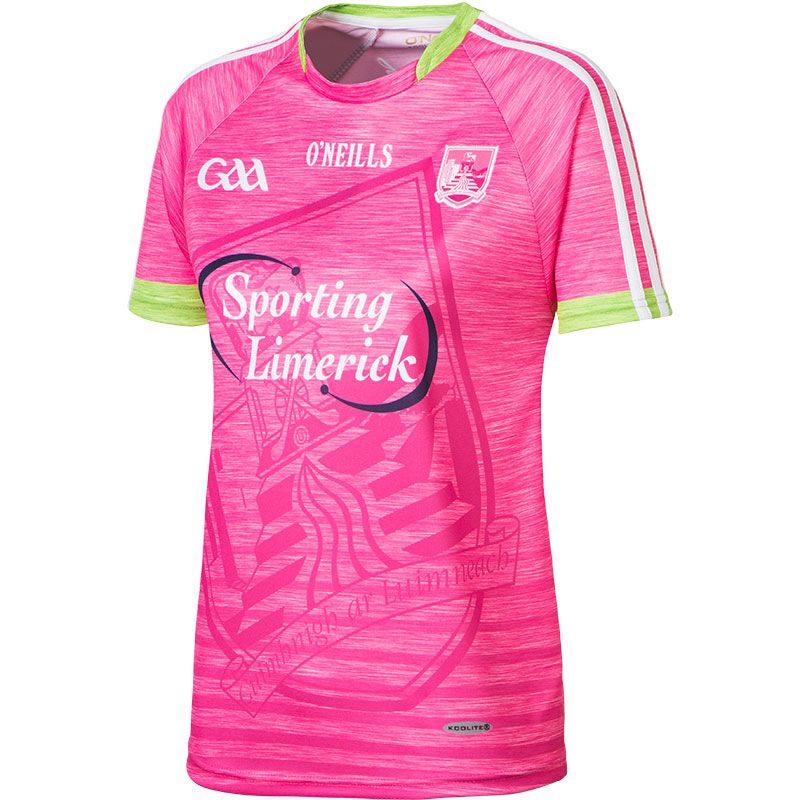 Limerick GAA Womens Fit Jersey (Pink)