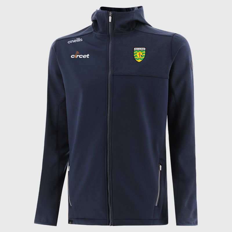 O’Neills Donegal GAA Men's Logan Hooded Softshell Jacket Navy | O’Neills