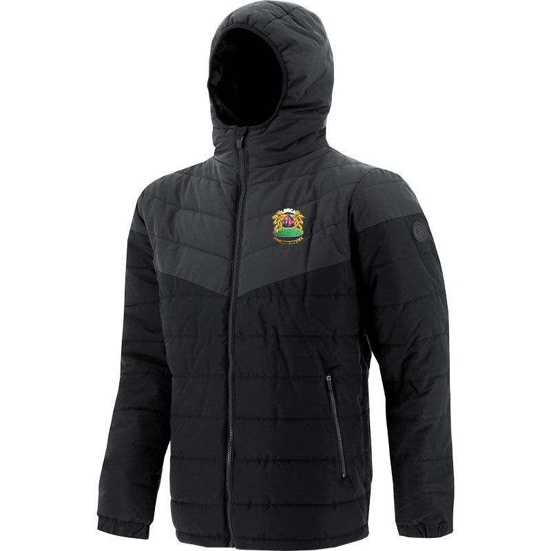 Lowca ARLFC Kids' Maddox Hooded Padded Jacket Black