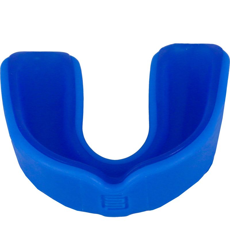 blue Makura mouthguard with a shokbloker outer from O'Neills