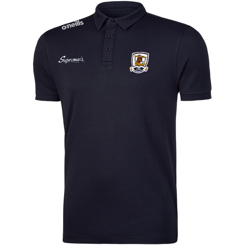 Galway GAA Men's Pima Cotton Polo Shirt Marine