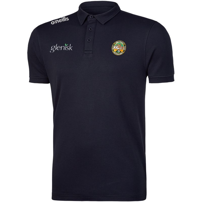 Offaly Marine Pima Cotton Polo with County crest from O'Neills.