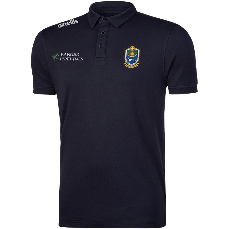 Roscommon GAA Men's Pima Cotton Polo Shirt Marine
