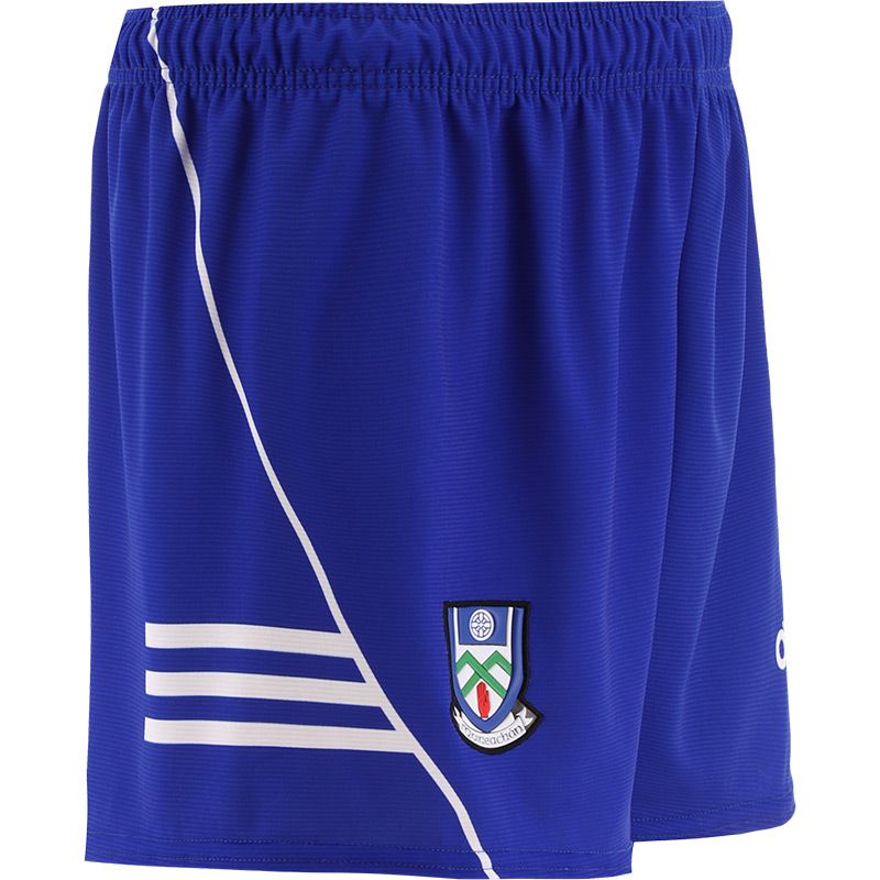Monaghan GAA home shorts with 3 stripe detail on leg by O’Neills.