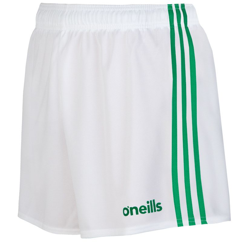 Mourne Shorts White / Green