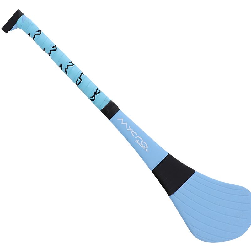 Blue and sky mycro hurling stick from O'Neills.