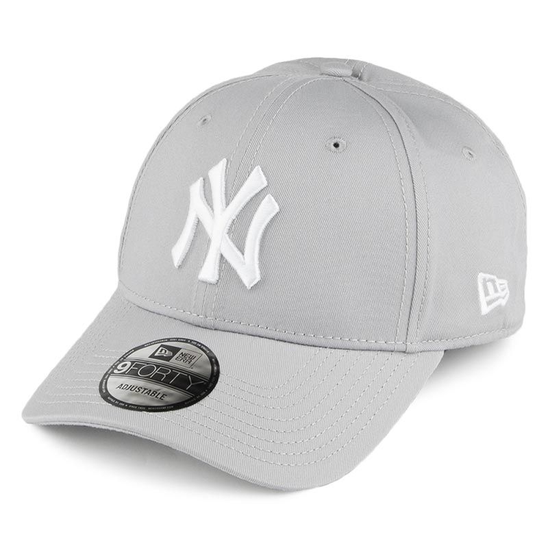 New Era 9FORTY New York Yankees Baseball Cap Grey | oneills.com ...