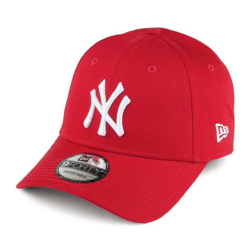 New York Yankees New Era Basic 9FIFTY Adjustable Hat Red | eduaspirant.com