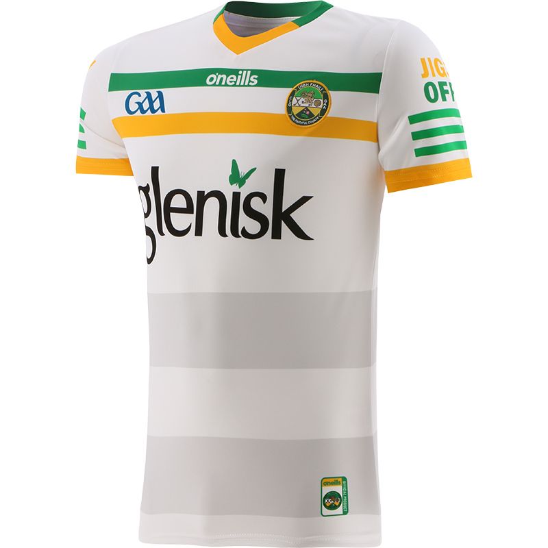 Offaly GAA Player Fit Alternative White Jersey 2022/23