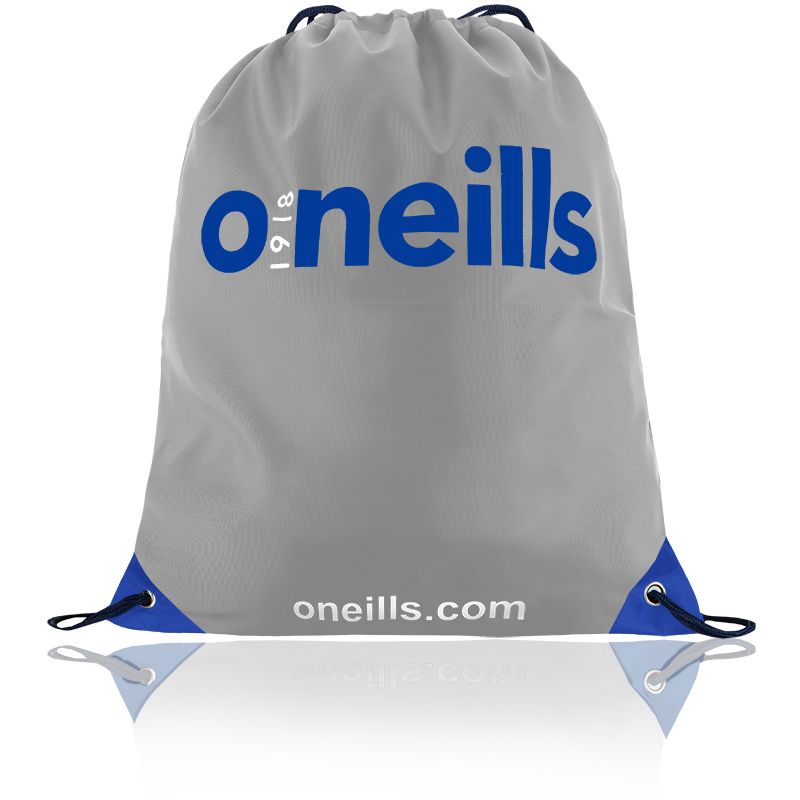 Silver and Blue Gym Bag with two drawstrings from O'Neills