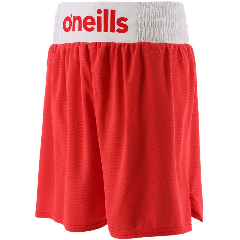 red and white KOOLITE boxing shorts from O'Neills