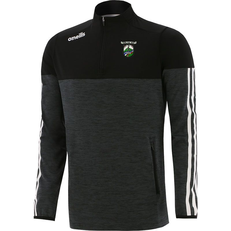 Moate All Whites Westmeath Osprey Brushed Half Zip Top