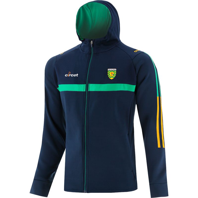 Donegal GAA Kid's Peak Fleece Full Zip Hoodie with Two Zip Pockets and County Crest by O’Neills.