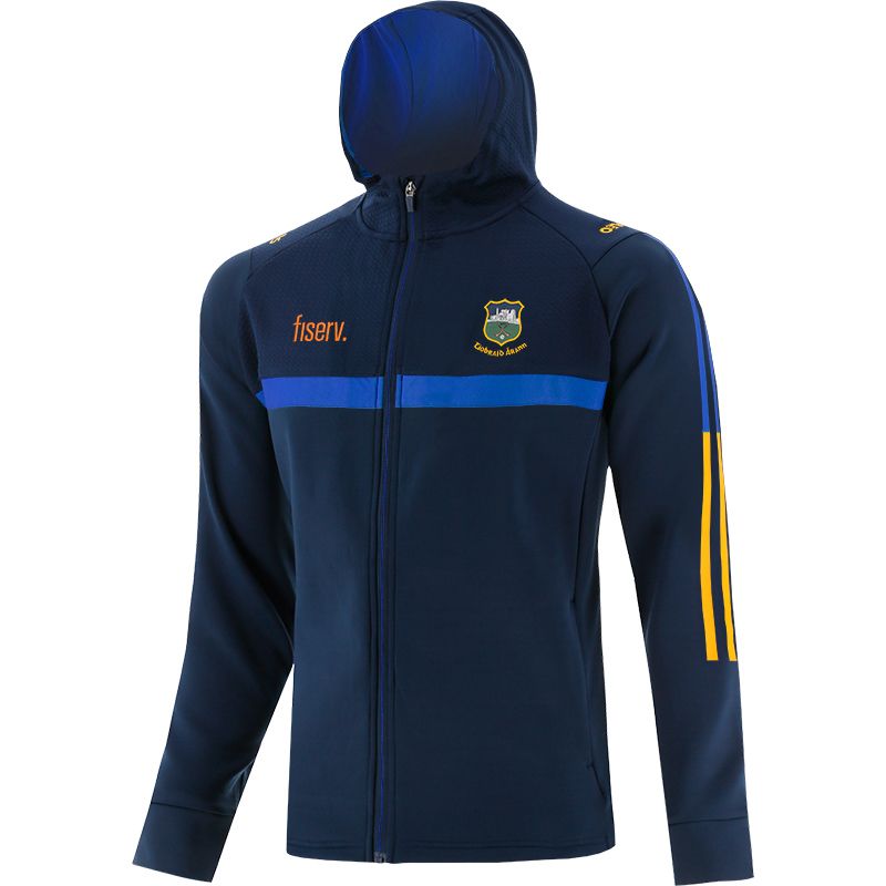 Tipperary GAA Kid's Peak Fleece Full Zip Hoodie with Two Zip Pockets and County Crest by O’Neills.