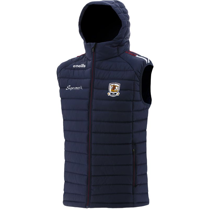 Galway kids' padded gilet with hood from O'Neills.