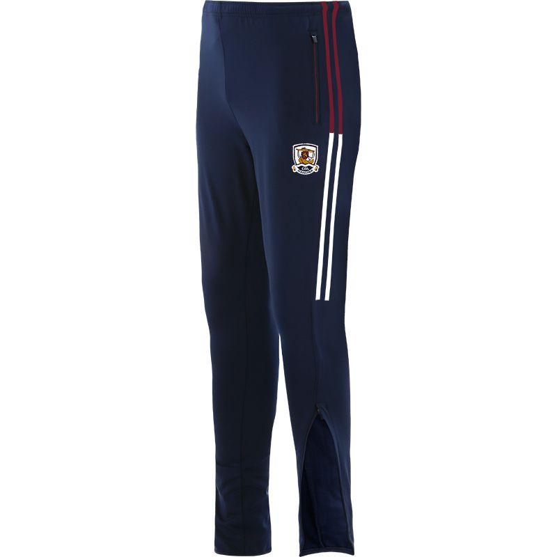 Marine Galway Adult's GAA Peak Brushed Skinny Tracksuit Bottoms with the County Crest and Zip Pockets by O’Neills.