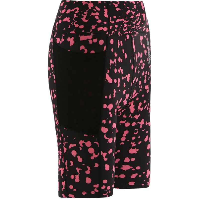 Black / Pink Kids' Perrie Cycling Shorts with Two side pockets from O'Neills.