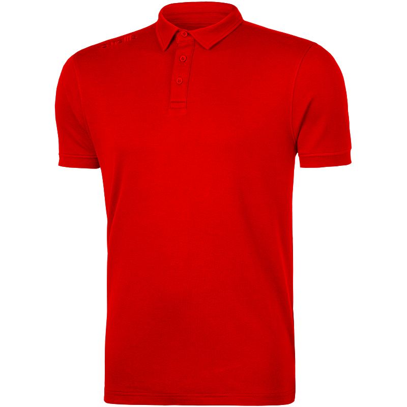 Men's Pima Cotton Polo Shirt Red