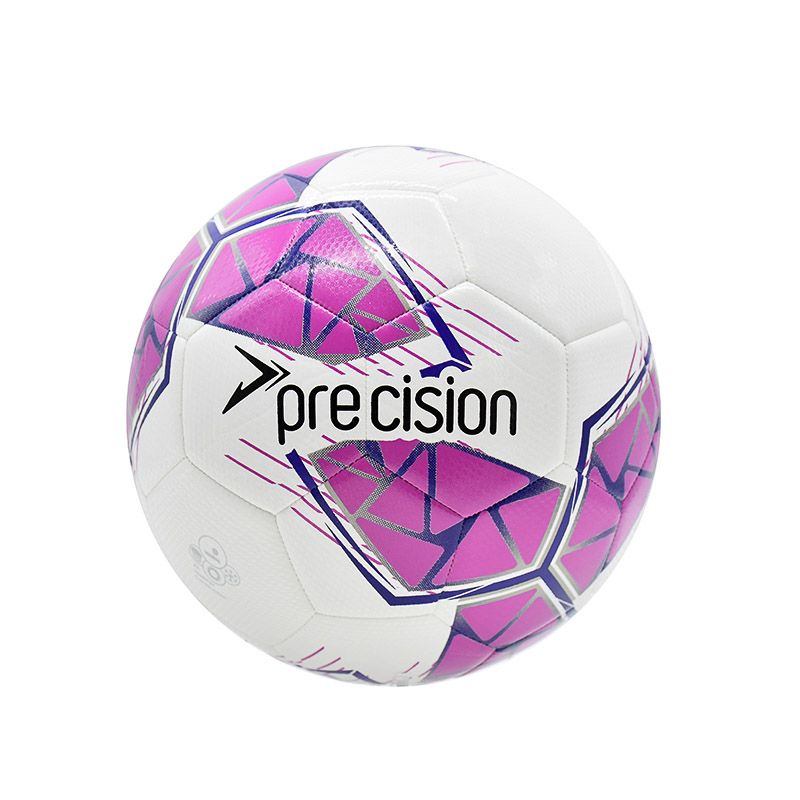 White / Pink Precision Fusion FIFA Basic Training Ball from O'Neill's.