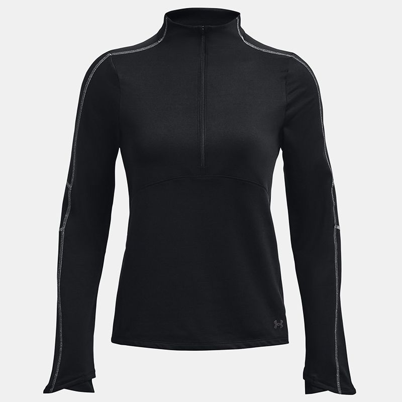 Black Under Armour Women's UA Train Cold Weather ½ Zip from O'Neills.