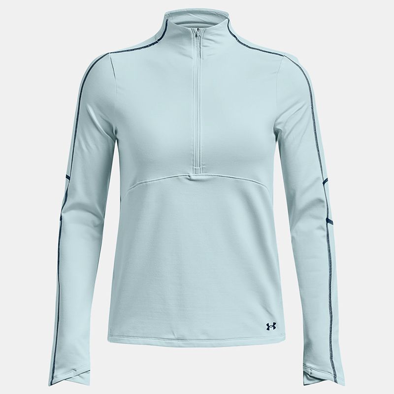 Teal Under Armour Women's UA Train Cold Weather ½ Zip from O'Neills.