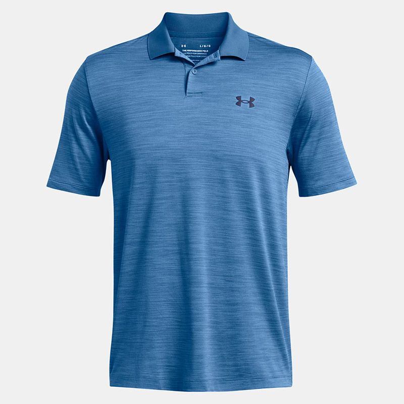 Blue Under Armour Men's Performance 3.0 Polo from O'Neill's.
