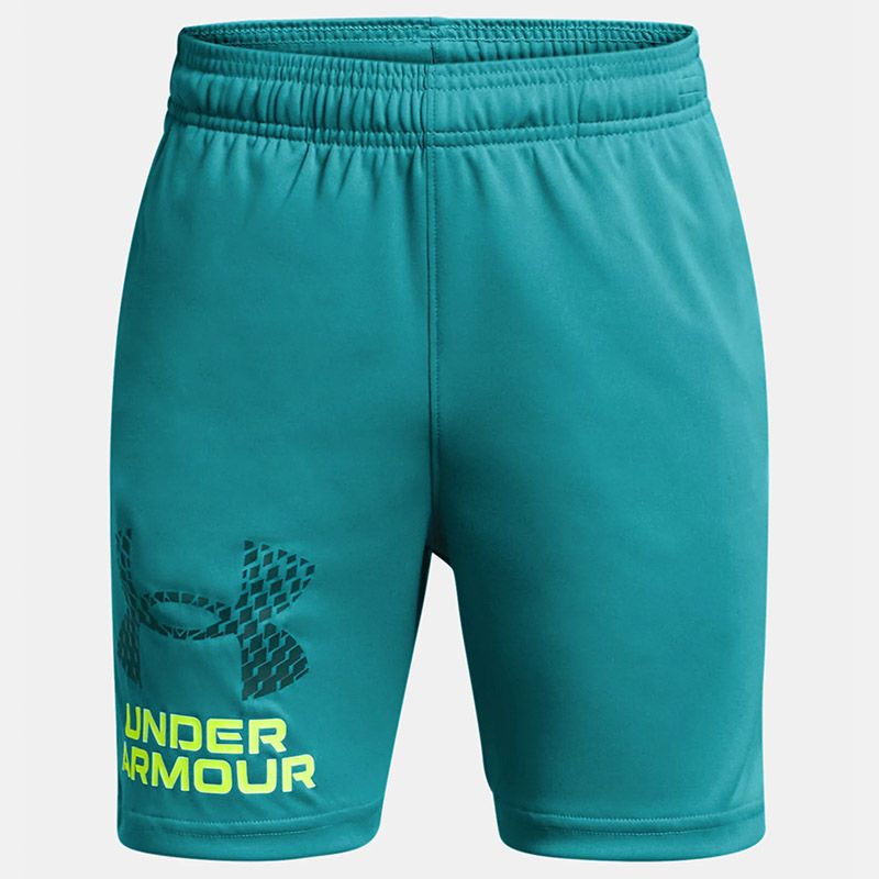 Teal Kids' Under Armour UA Tech™ Logo Shorts from O'Neills.