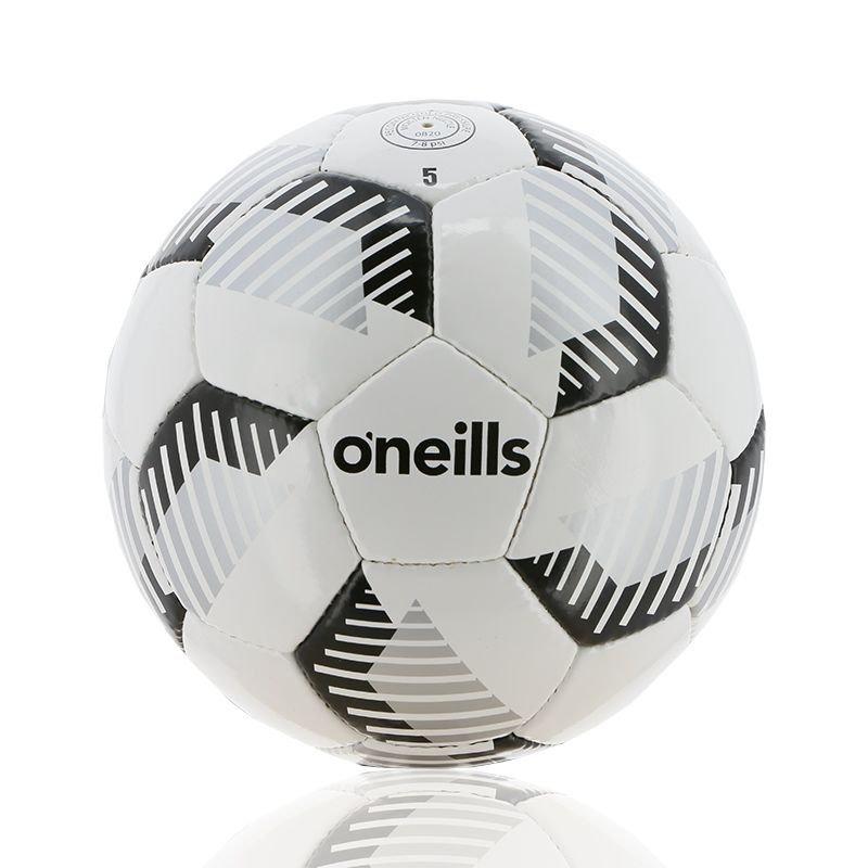 White, black and silver Pro Series Football designed for school kids soccer from O'Neills