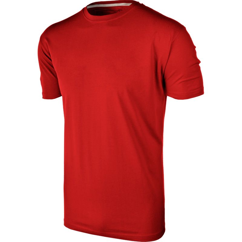 Men's Basic Cotton T-Shirt Red