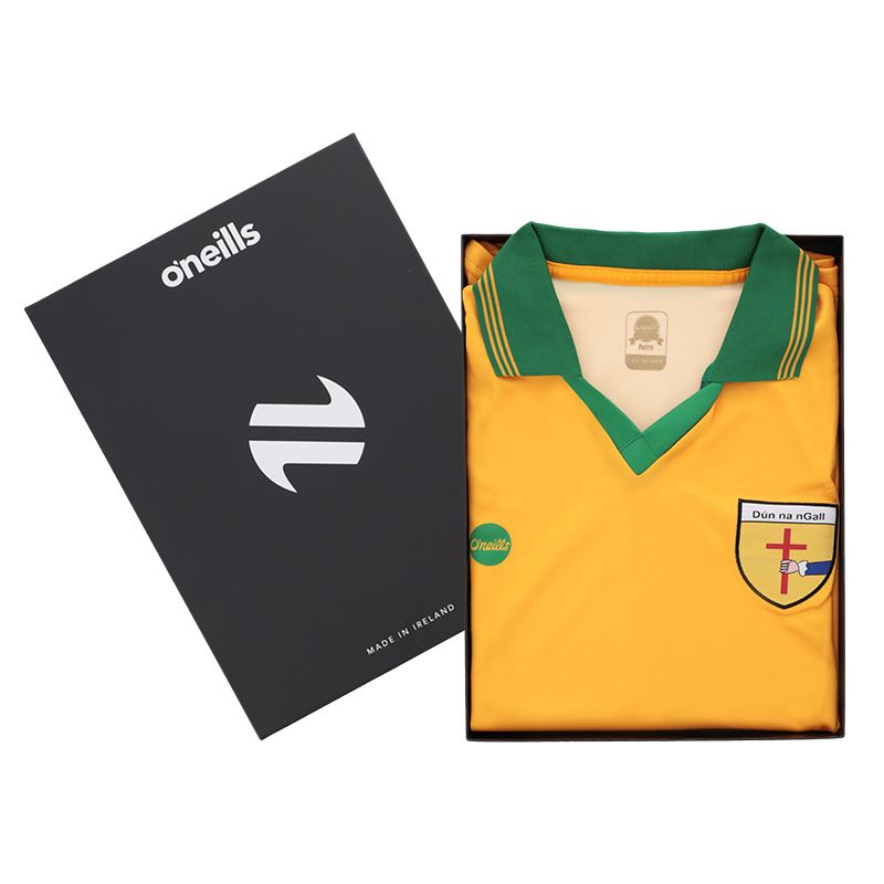 Amber Donegal GAA Men's Retro Jersey Gift Box from O'Neill's.