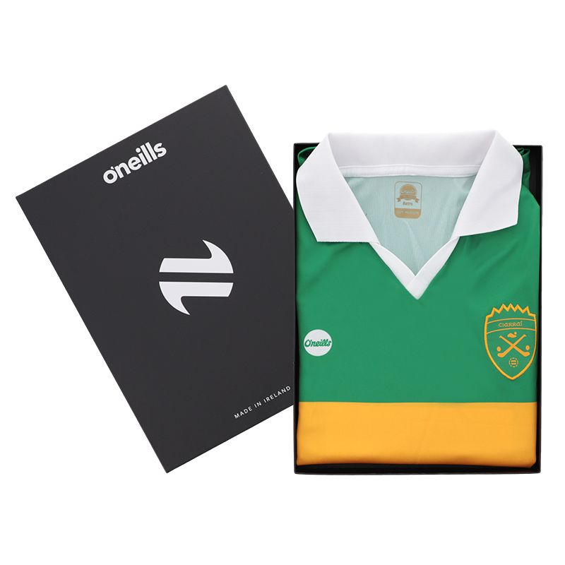 Kerry Retro Jersey packed in Gift Box by O’Neills.