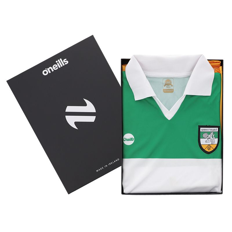 Green Offaly GAA Men's Retro Jersey Gift Box from O'Neill's.