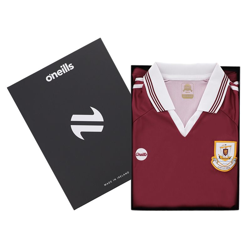 Maroon Galway GAA Men's Retro Jersey Gift Box