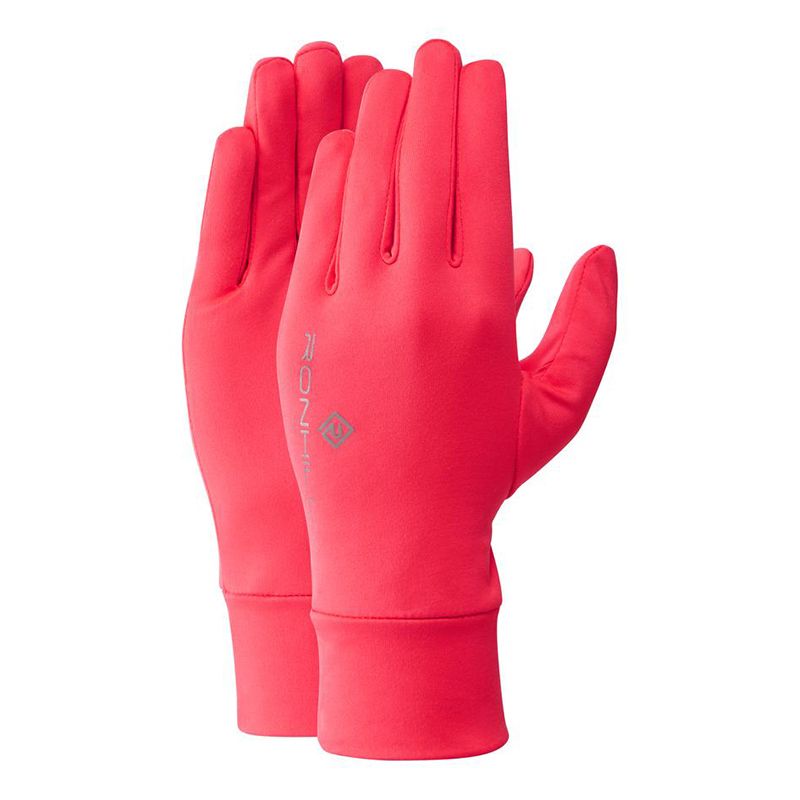 pink Ronhill gloves, lightweight and breathable from O'Neills