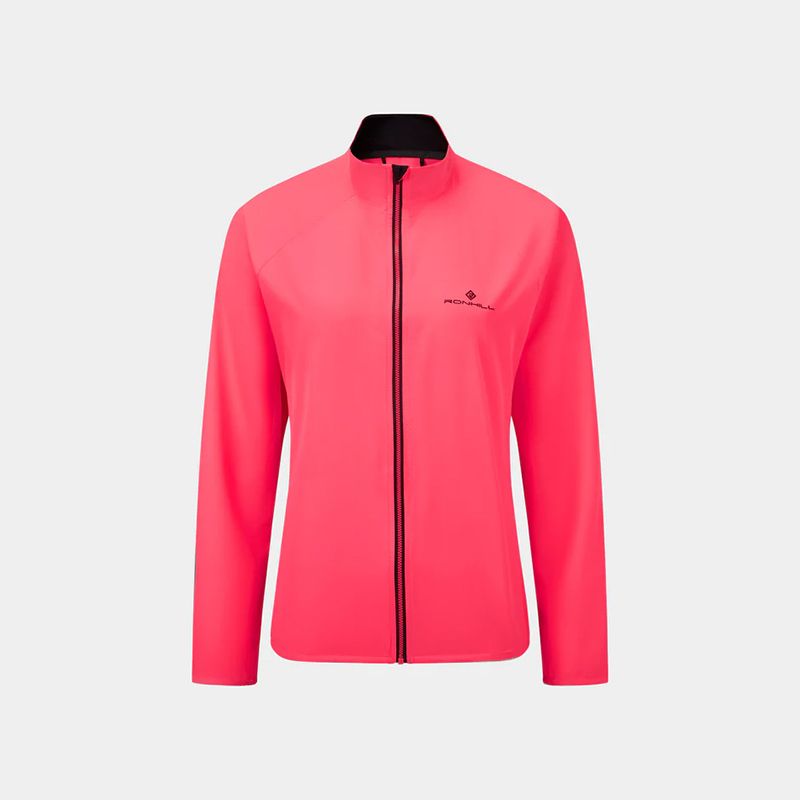 Pink Ronhill Women's Core Jacket, with Secure pocket from O'Neills.