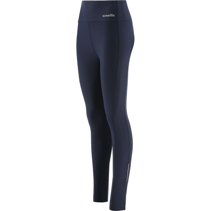 marine Riley kids' leggings made from sweat-wicking stretch fabric from O'Neills