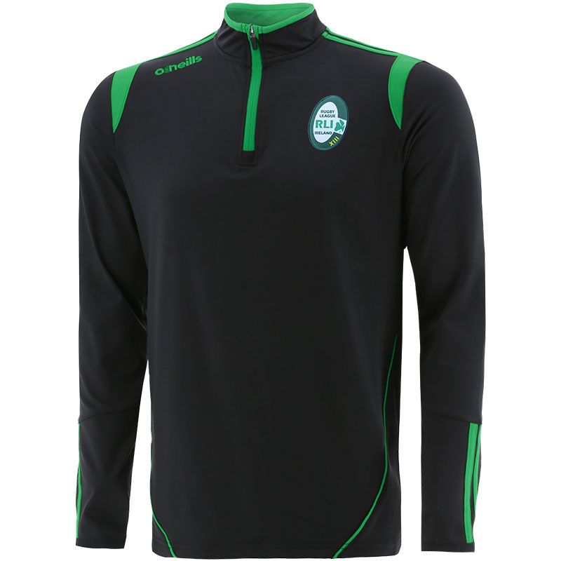 Rugby League Ireland Loxton Brushed Half Zip Top