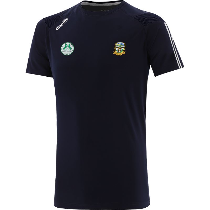 Marine Kids' Meath GAA T-Shirt with county crest and stripes on the sleeves by O’Neills. 