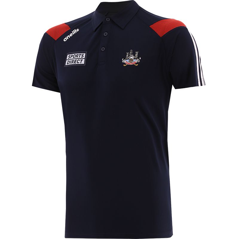Marine Men's Cork GAA Polo Shirt with County Crest by O’Neills.