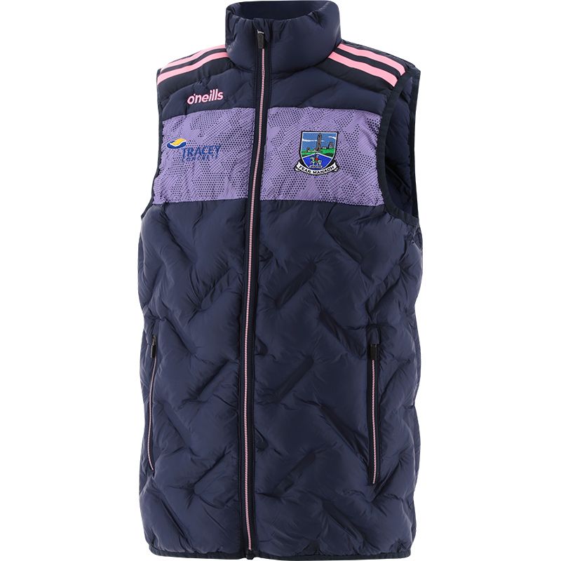 Marine Kids' Fermanagh GAA Rockway Padded Gilet with Hood and Zip Pockets by Oâ€™Neills.