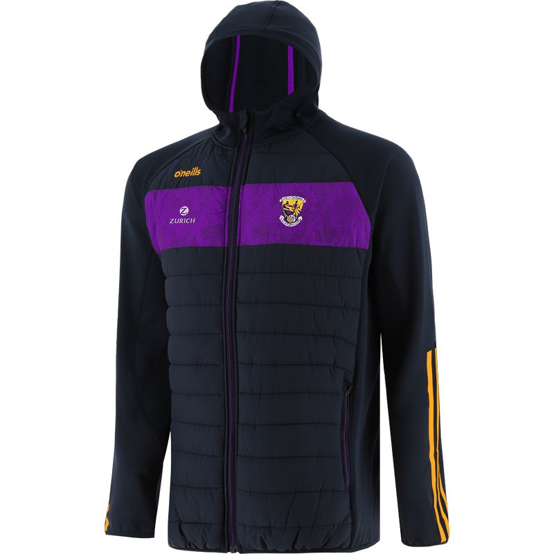 Marine Men's Wexford GAA Rockway Padded Jacket with Hood and Zip Pockets by O’Neills.