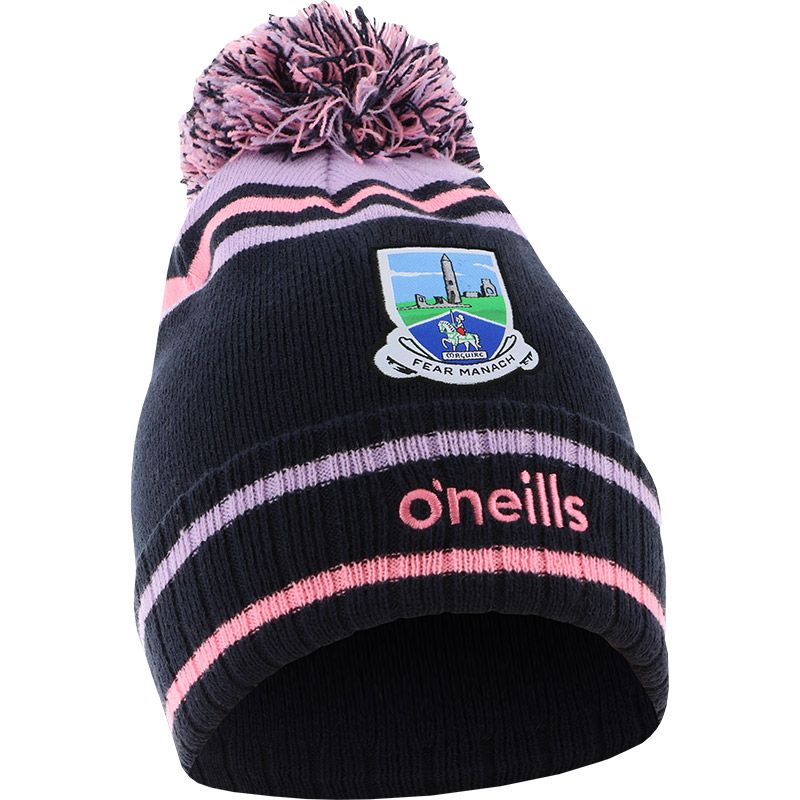 Marine Fermanagh GAA Rockway Bobble Hat with county crest by Oâ€™Neills.