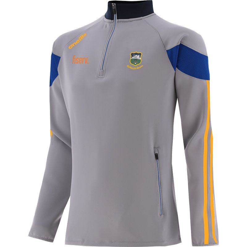 Men's Tipperary GAA Hybrid Half Zip Top with zip pockets and county crest by O’Neills. 