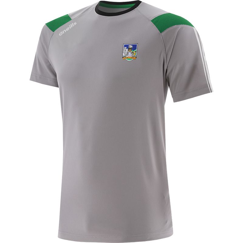 Limerick GAA Men's Rockway T-Shirt Grey / Green / White