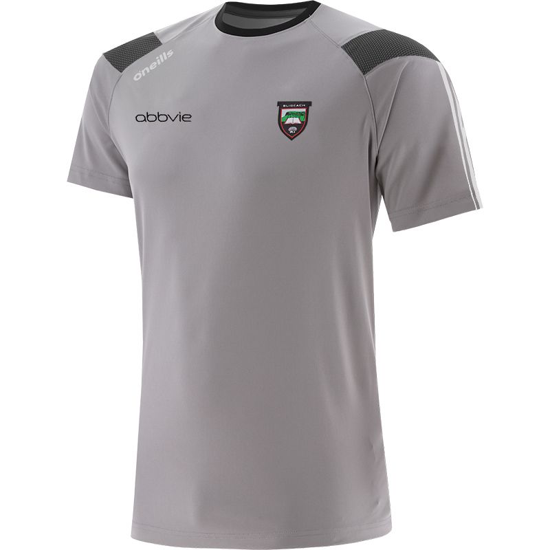 Sligo GAA Men's Rockway T-Shirt Grey / Dark Grey / White