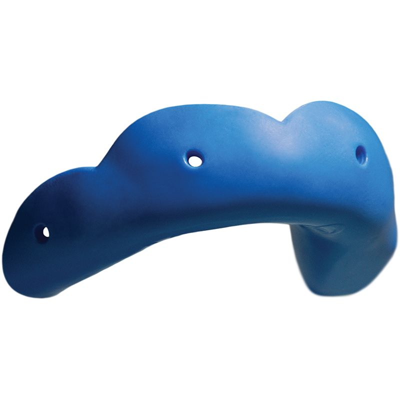 royal blue SISU adults mouthguard with an outlined bite pad from O'Neills