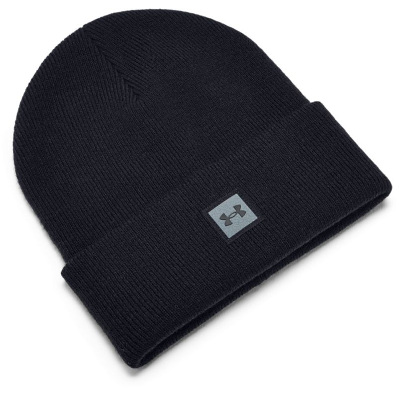 black Under Armour ribbed beanie hat from O'Neills